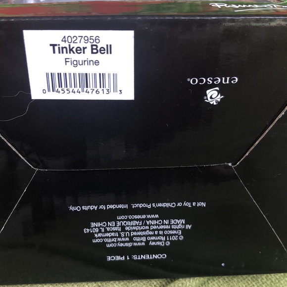 Britto Collectors Disney Tinkerbell Statue - Picture 5 of 5